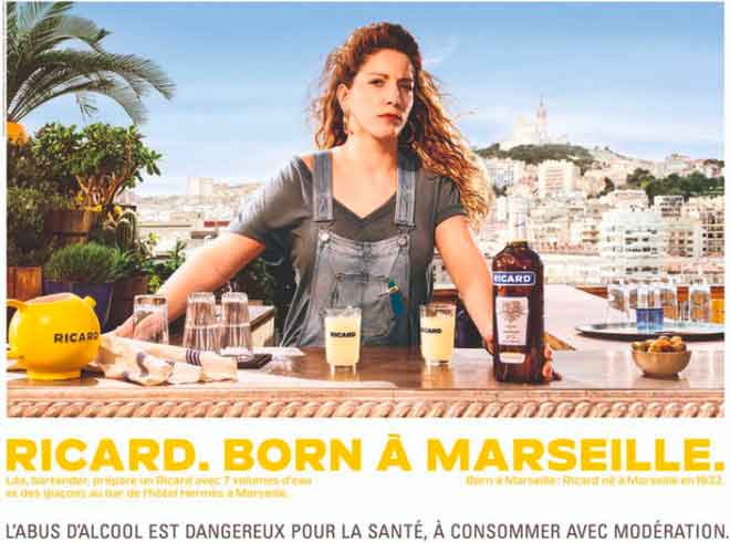 Affiche Ricard Born à Marseille