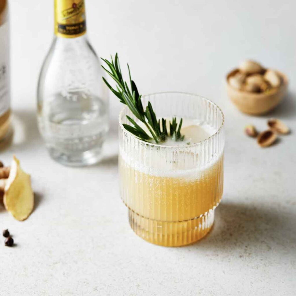 Cocktail au concentré de Gingembre Gimber Tonic