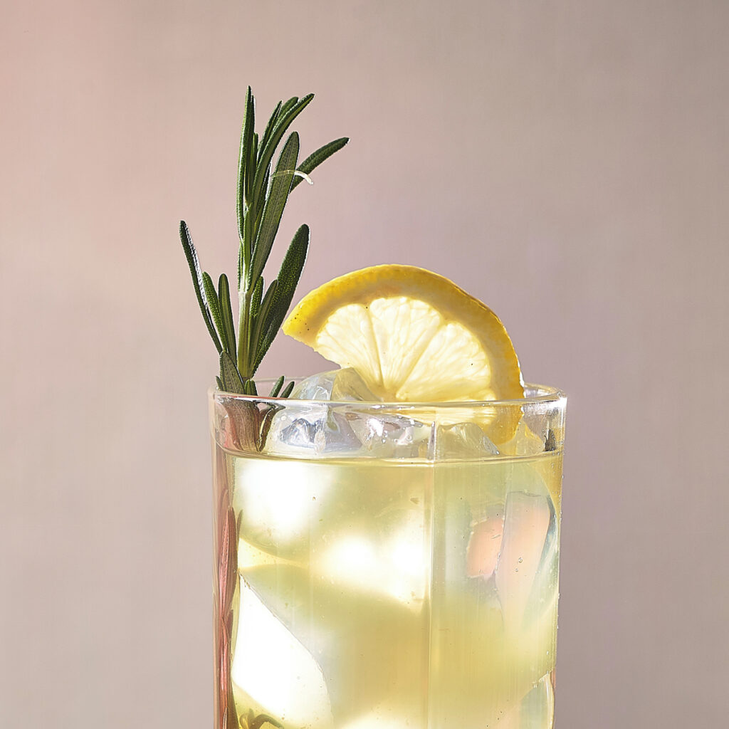 Fruit Fusion citron et Gingembre infusion boisson froide