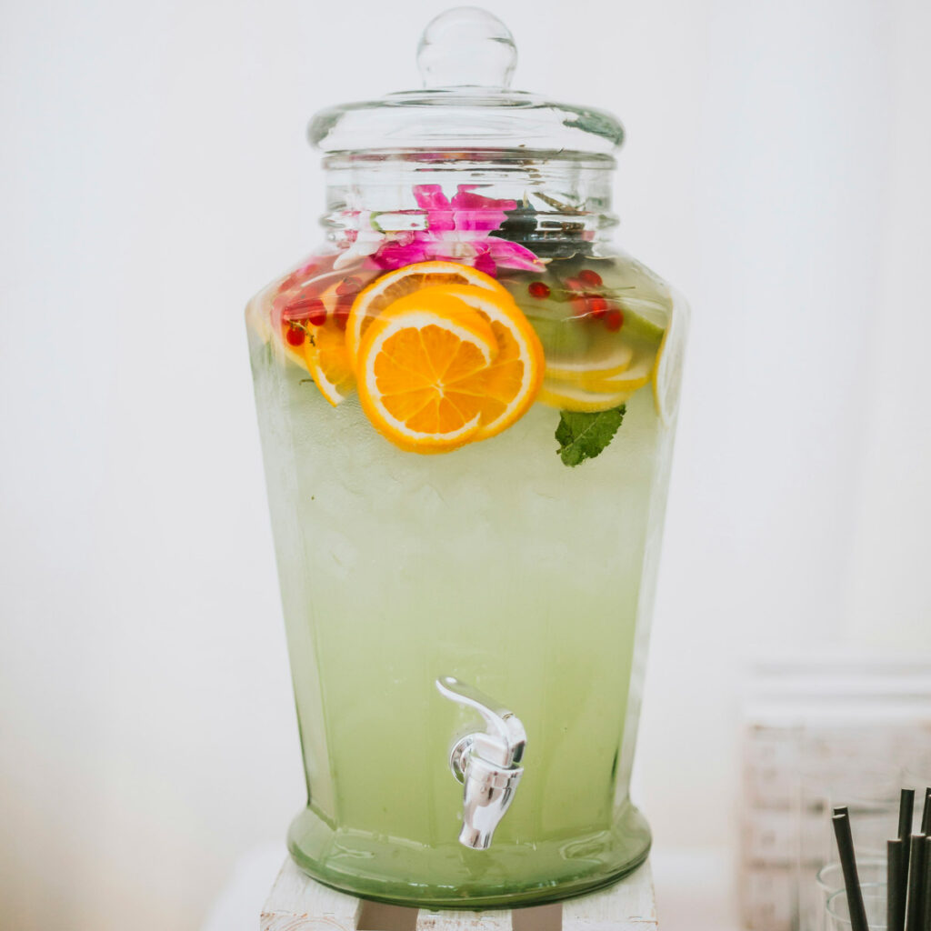 thé blanc glacé maison pour professionnels