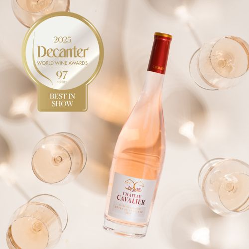 Meilleur Rosé de provence du monde : Chateau Cavalier Marafiance.