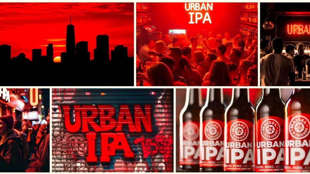 Ambiance et tendance de la bière Maisel and friends IPA urban