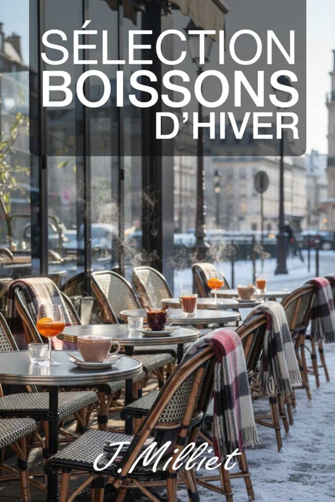 Sélection des boissons pour un hiver chaleureux en terrasse