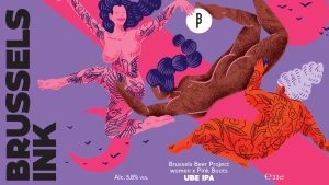 Etiquette de la bière BBP Brussels Ink