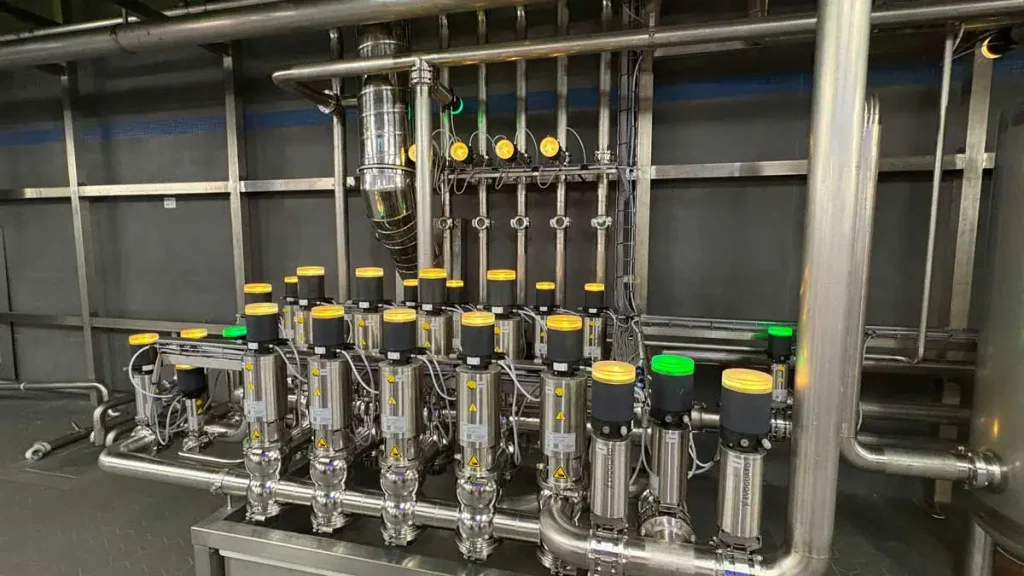 brasserie Weihenstephan allemagne chaine embouteillage bouteille