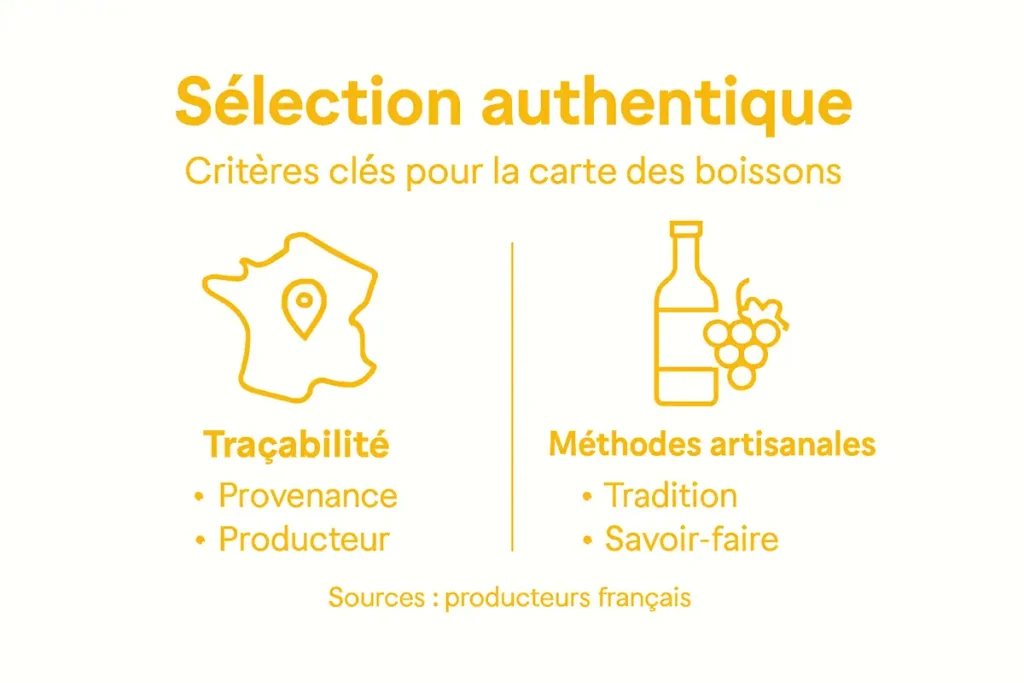 infographie criteres dauthenticite boissons francaise