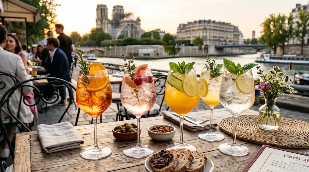 Spritz licence3 Plusieurs cocktails inspires du spritz colores et rafraichissants
