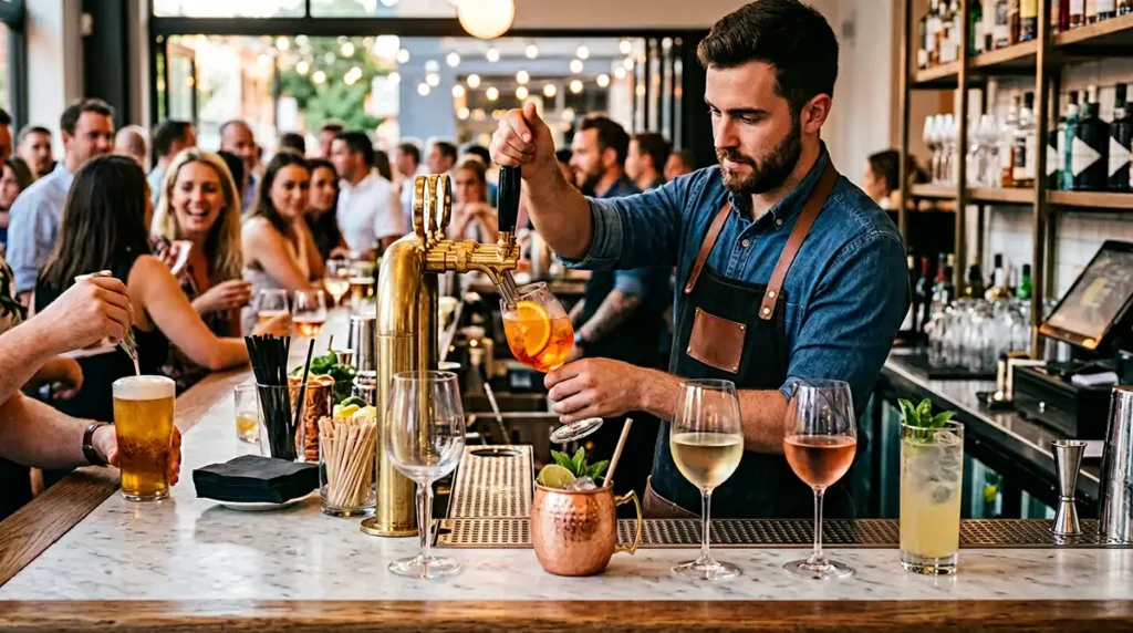 Cocktails en pression pour une offre de boissons pour Fête de la Musique CHR