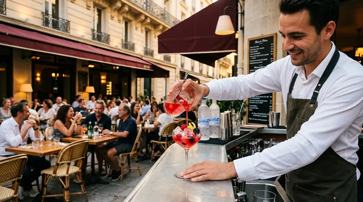 Vodka Grey Goose Berry Rouge pour cocktails en établissement CHR