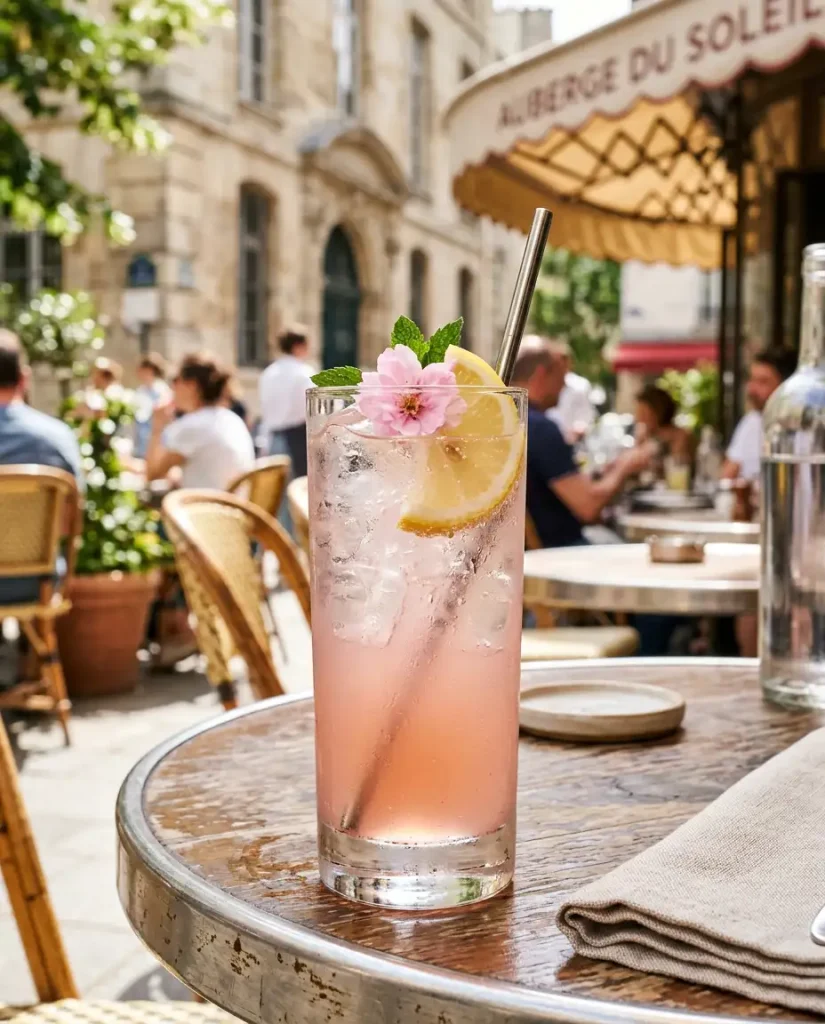 Limonade Fleur de Cerisier pour carte fraîcheur CHR - Idée boissons forte chaleur