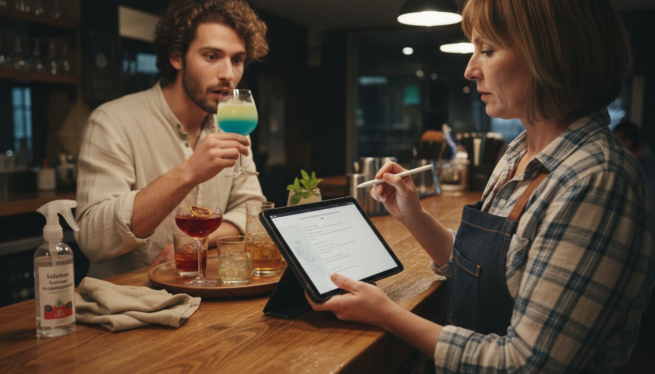 Rencontre conviviale avec nos clients autour de la découverte de nos nouvelles boissons